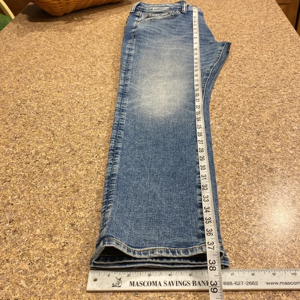 American Eagle Airflex+ Slim Blue Jeans Tag Says 33x30 - Picture 11 of 17